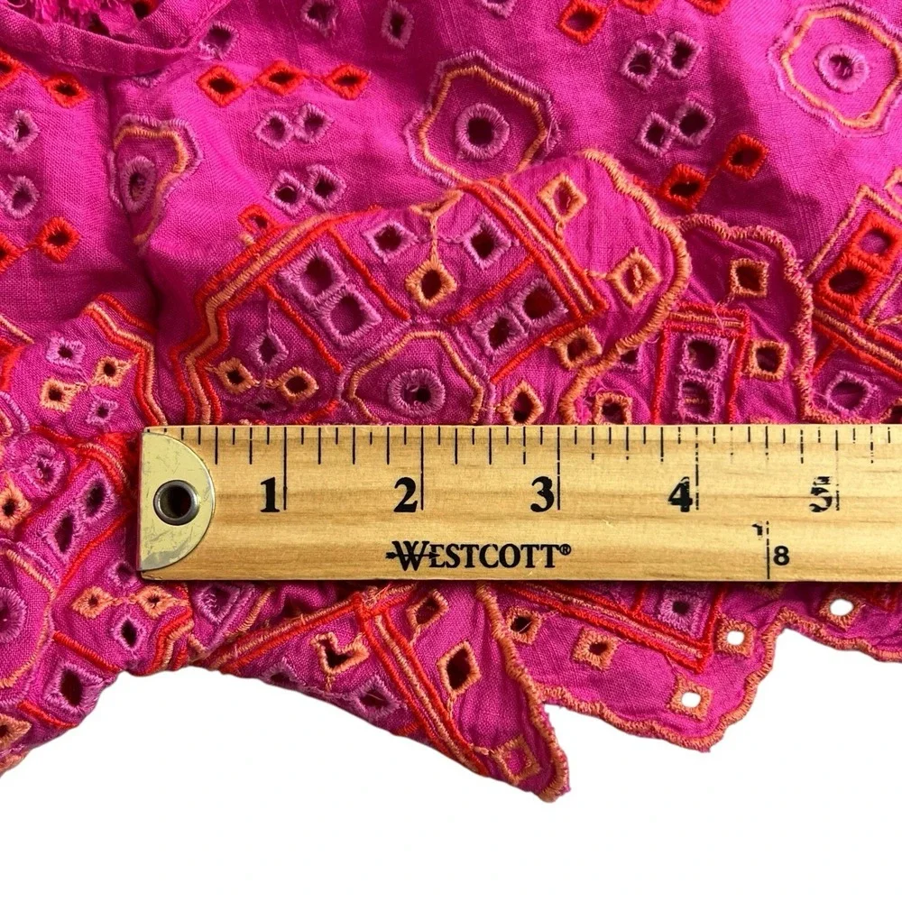 Vineyard Vines Womens Small Pink Eyelet 3